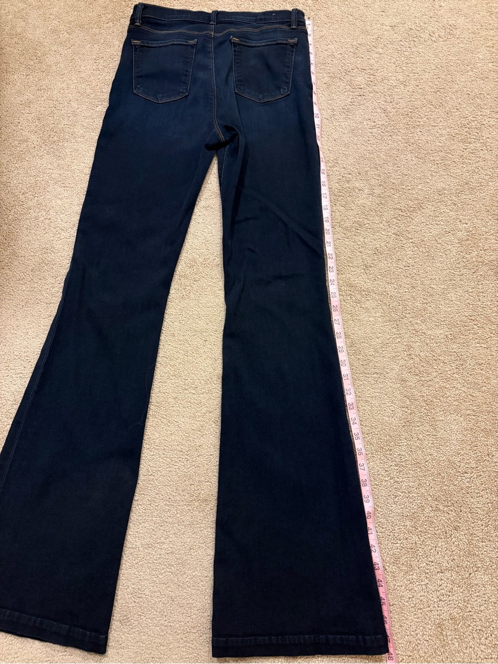 ⁠J Brand Maria Flare Dark Wash Maria High Rise Bell Bottom Jeans Size 29⁠ - Picture 11 of 11